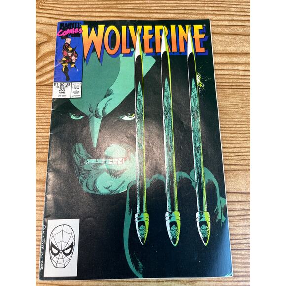 Wolverine #23 1990 NM+ JOHN BYRNE Cover MAGNETO - Picture 1 of 6